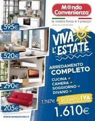 Catalogo Mondo Convenienza Viva L’Estate dal 2/07 al 30/09/2023