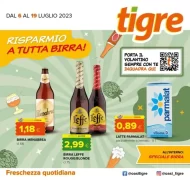 Volantino Tigre Risparmio a Tutta Birra dal 6/07 al 19/07/2023