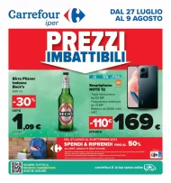 Volantino Carrefour Prezzi Imbattibili dal 27/07 al 9/08/2023