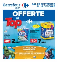 Volantino Carrefour Offerte al Top fino all’8/10 dal 25/09/2023