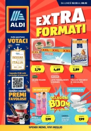 Volantino Aldi Extra Formati fino all’8/10 dal 2/10/2023