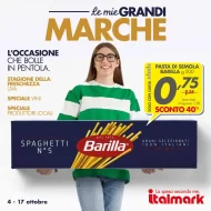 Volantino Italmark Le Mie Grandi Marche dal 4/10 al 17/10/2023