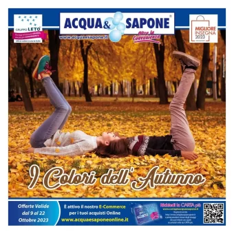 Acqua e Sapone – Attuale volantino in Sicilia fino al 22 ottobre 2023: tra le varie, offerte in corso su profumi e deodoranti