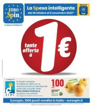 Volantino Eurospin Tante Offerte a 1€ fino al 5/11 dal 26/10/2023