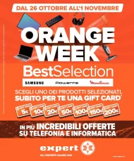Volantino Expert Orange Week fino all’1/11 dal 26/10/2023