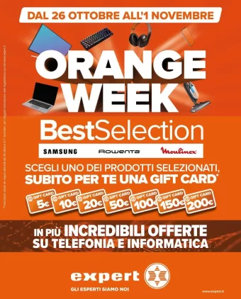Campania – Volantino Expert Somma | attuali offerte fino al 1/11/2023: Orange Week