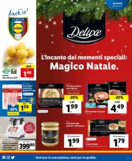 Volantino Lidl Magico Natale valido fino al 12/11 dal 6/11/2023