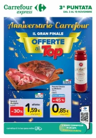 Volantino Carrefour Express Offerte al Top dal 3/11 al 19/11/2023