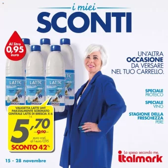 Volantino Italmark I Miei Sconti dal 15/11 al 28/11/2023
