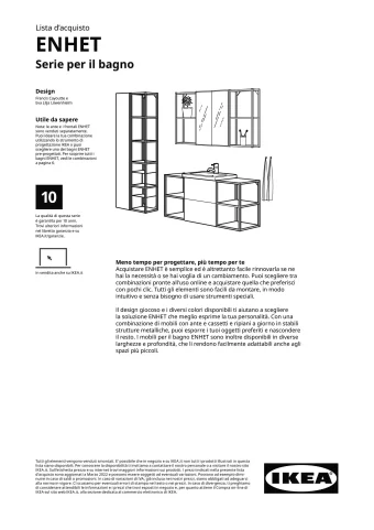 Ikea Enhet, Guida Acquisto e Montaggio per Arredo Bagno
