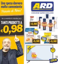 Volantino ARD Discount Prodotti a 0.98€ dal 23/11 al 3/12/2023