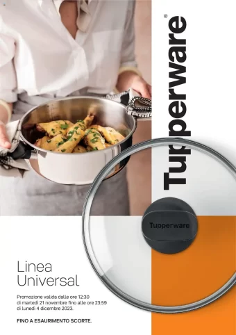 Tupperware Linea Universal: nuove offerte fino al 4 Dicembre 2023