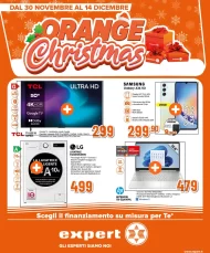 Volantino Expert Orange Christmas dal 30/11 al 14/12/2023