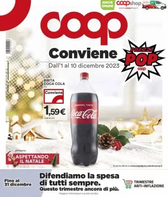 Nuovo volantino Coop | Conviene dal 1 al 10 dicembre 2023 attivo in Liguria
