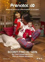 Volantino Prenatal Sconti fino al 40% dal 28/11 al 24/12/2023