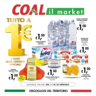 Volantino Coal Il Market Tutto a 1€ dal 11/01 al 24/01/2024