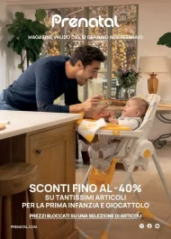Volantino Prenatal Sconti fino al 50% dal 12/01 al 4/02/2024