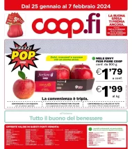 Coop.fi nuove offerte: sono tante e sono tutte valide dal 25/01 al 7/02/2024 in Toscana