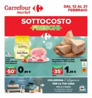 Anteprima Volantino Carrefour Market fino al 21/02 dal 12/02/2024