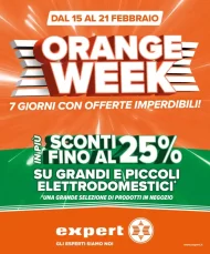 Anteprima Volantino Expert Orange Week dal 15 al 21/02/2024