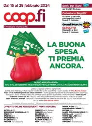 Nuove offerte in Toscana con il volantino Coop.fi dal 15/02 al 28/02/2024