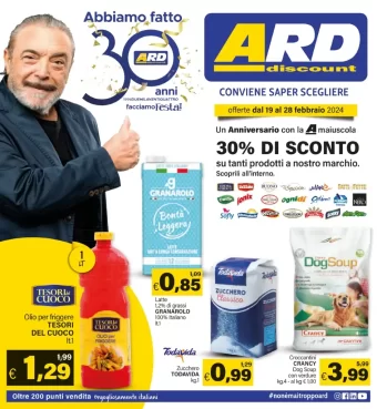 Volantino ARD Discount Offerte Fine Mese dal 19/02 al 28/02/2024