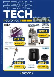 Volantino Euronics Tech Piccoli Elettrodomestici dal 14/03/2024
