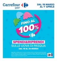 Anteprima Volantino Carrefour Sconti fino al 1/04 dal 19/03/2024
