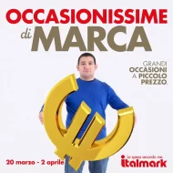 Volantino Italmark Occasionissime di Marca dal 20/03 al 2/04/2024