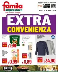Famila Superstore Extra Convenienza Volantino dal 2/04/2024
