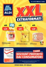 Volantino Aldi XXL Extra Formati fino al 14/04 dal 8/04/2024