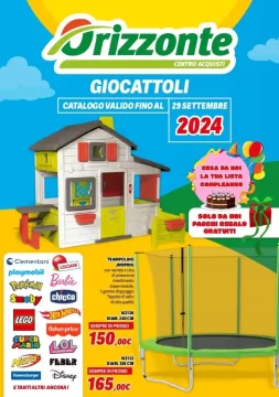 Catalogo Orizzonte Giocattoli dal 3/04 al 29/09/2024