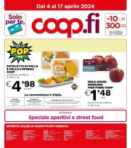 Coop.fi Prezzi Pop Volantino dal 4/04 al 17/04/2024