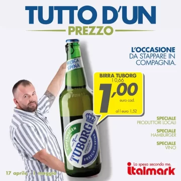 Volantino Italmark Tutto D’Un Prezzo dal 17/04 al 1/05/2024
