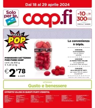 Coop.fi Prezzi Poop Volantino offerte dal 18/04 al 1/05/2024