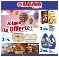 Sigma Superstore Volantino Volano le Offerte dal 18/04 al 1/05/2024