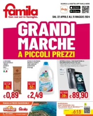Volantino Famila Grandi Marche dal 22/04 al 8/05/2024