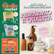 Famila Market Volantino Risparmio e Qualità dal 24/04 al 8/05/2024