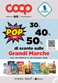 Coop Sardegna Volantino Sconti Grandi Marche dal 29/04/2024