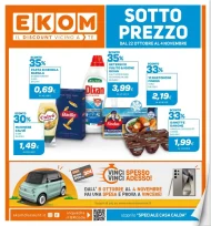 Volantino Ekom Sottoprezzo dal 22/10 al 4/11/2024