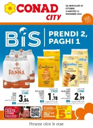 Volantino Conad City Offerte Bis dal 30/10 al 12/11/2024