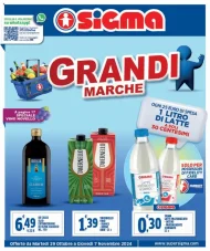 Volantino Sigma Grandi Marche dal 29/10 al 7/11/2024