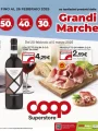 Volantino Coop Superstore Grandi Marche dal 20/02 al 5/03/2025