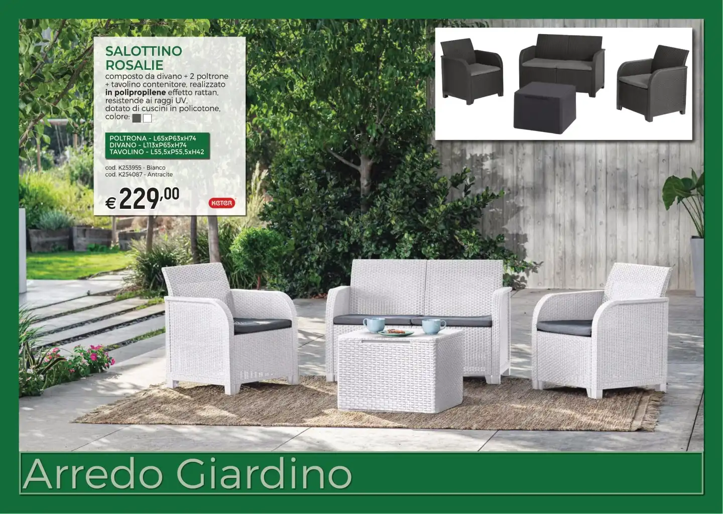 Catalogo Brico OK Arredo Giardino dal 17/03/2025
