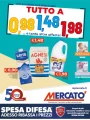 Volantino Mercatò Tutto a 0.98€ 1.48€ 1.98€ dal 24/03 al 6/04/2025