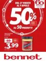 Volantino Bennet 50% su 50 Prodotti dal 27/03 al 9/04/2025