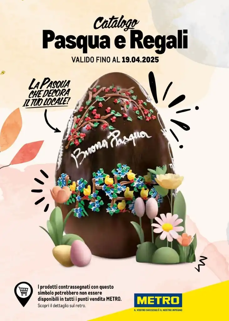 Catalogo Metro Pasqua e Regali valido dal 2 al 19/04/2025