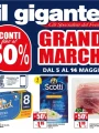 Volantino Il Gigante Grandi Marche dal 5 al 14/05/2025