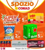 Volantino Spazio Conad Super Formati fino al 25 dal 15/05/2025