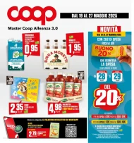 Volantino Coop Master Alleanza Novità dal 19 al 27/05/2025